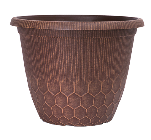 image of brushed southwest sand bristol planter