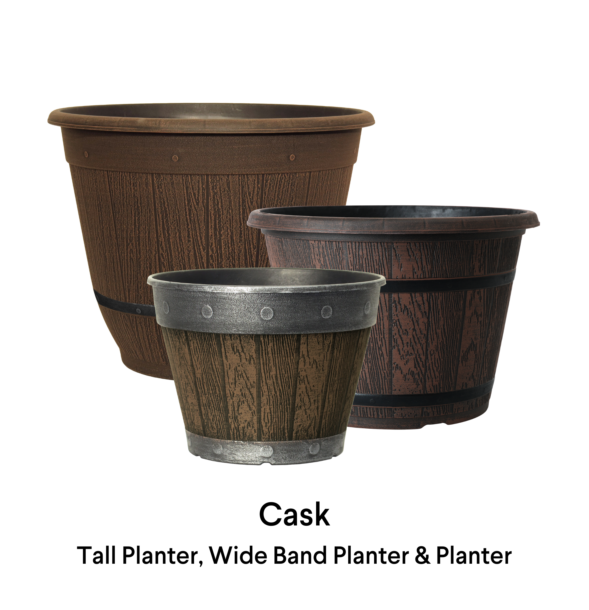 image of cask planter