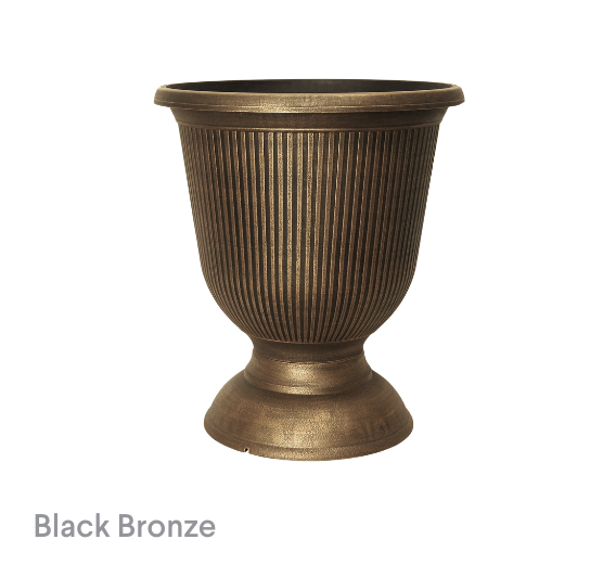 image of Black Bronze Riverstone Planter